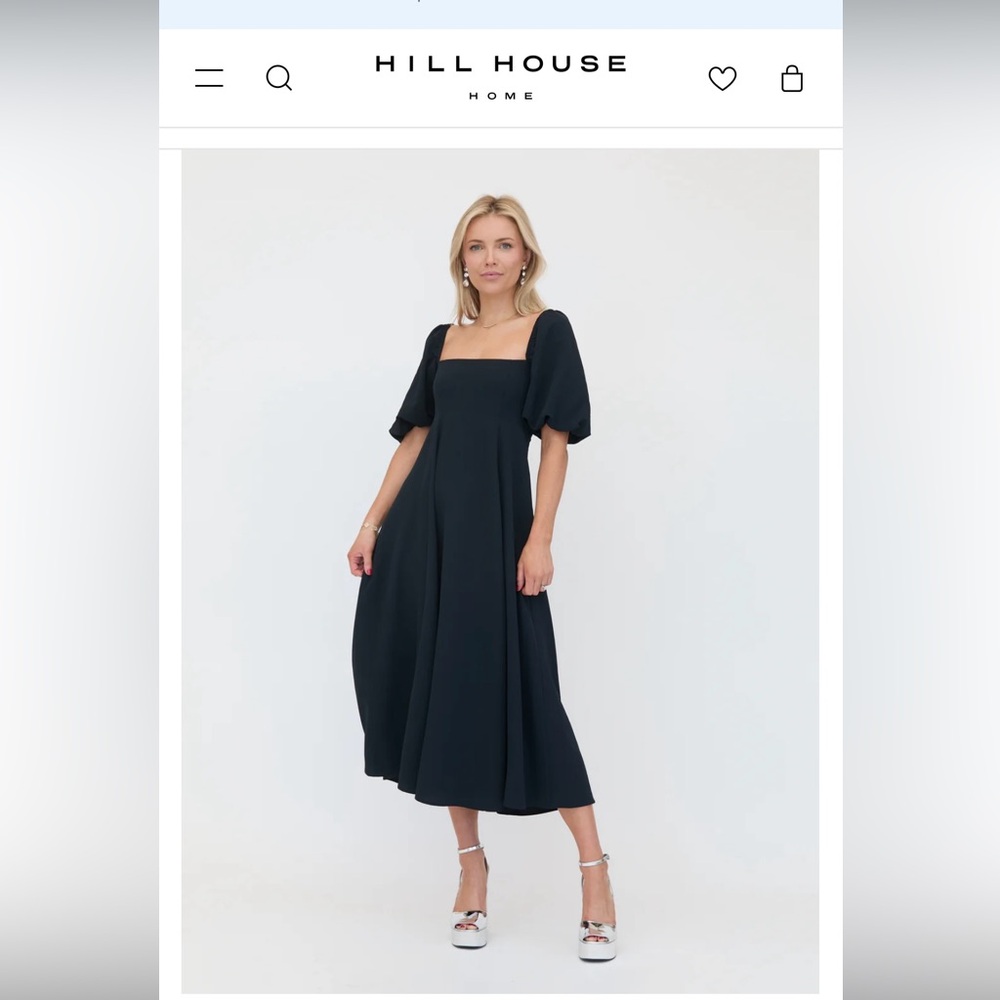 Hill House Matilda - Black Crepe